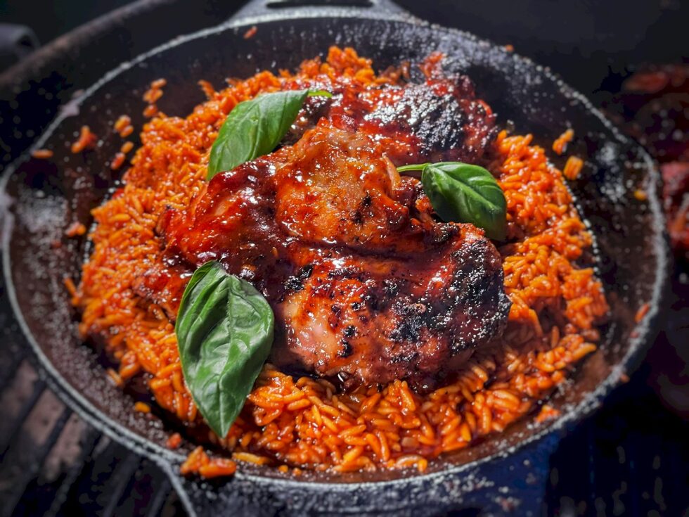 Pollo Fino an Tomatenreis - Bergfest BBQ - Rezepte, Shop und Grill-Ratgeber