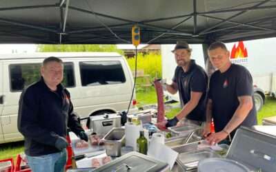 Ein Fest für die Sinne: Grillgenuss bei einer Hochzeit in Wittenburg