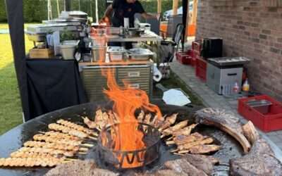 Kundenevent bei Hagenow – Sommerabend mit Feuerplatte für 35 Gäste